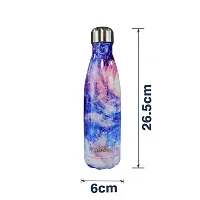 500 ml Stainless Steel Water Bottle - Starry Night purple-thumb4