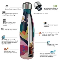 500 ml Stainless Steel Water Bottle - Multicolor-thumb2