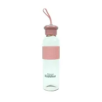 Glass Bottles With Silicone Grip Pink-thumb2