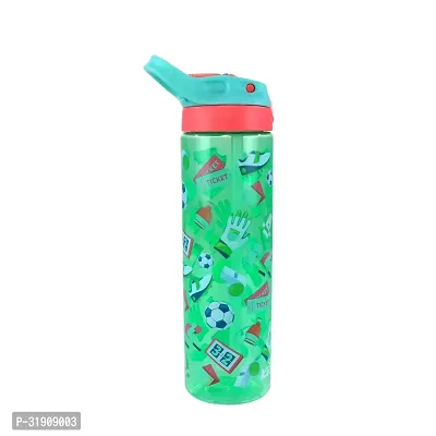 Sipper Bottle 750 Ml - Foot Ball Theme Green