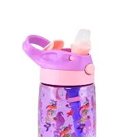 Sipper Bottle 450 Ml - Mermaid Theme Purple-thumb2