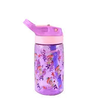 Sipper Bottle 450 Ml - Mermaid Theme Purple-thumb1