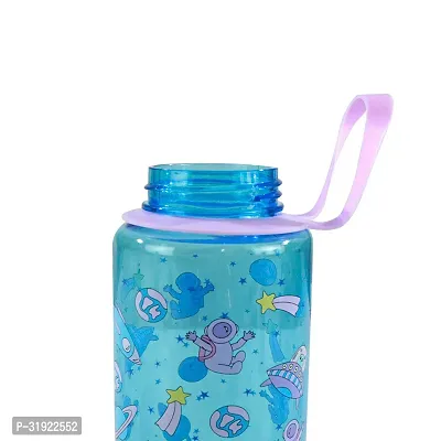 Sports Water Bottle Space Theme Light Blue-thumb4