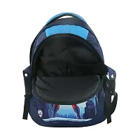 Stylish Junior Victor School Backpack Victor Blue-thumb1