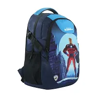 Stylish Junior Victor School Backpack Victor Blue-thumb2