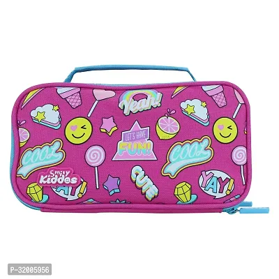 Multipurpose Pencil Case Fun Theme Pink-thumb0