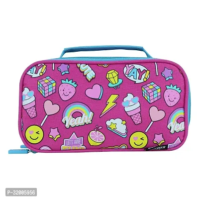 Multipurpose Pencil Case Fun Theme Pink-thumb2