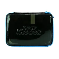 Stylish Pvc Pencil Case Black-thumb3