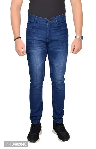 Stylish Men Denim Jogger Jeans