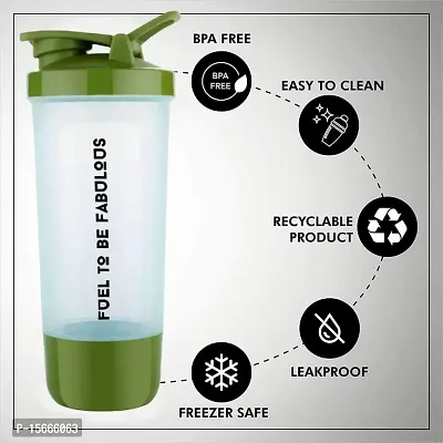 Classic Protein Shaker Blender Bottle 600Ml-thumb0