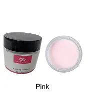 Ritzkart Nails Art of Clear Acrylic Powder No Lifting, Crecking or Bubbles for Girls  Professional Makeup Artists (Pack of 1)28 gm (Pink)-thumb2