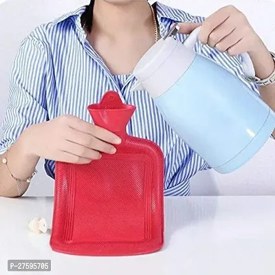 (SMALL) RUBBER HOT WATER HEATING PAD BAG FOR PAIN RELIEF-thumb3