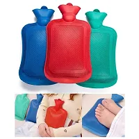 (SMALL) RUBBER HOT WATER HEATING PAD BAG FOR PAIN RELIEF-thumb3