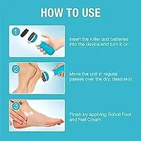 Dharm Enterprise Foot Roller Callus Remover Hard and Dead Skin Remover Care Feet Care Callus Remover Pedicure for Hard Cracked Skin, Foot Scrubber Roller (multicolor)-thumb2