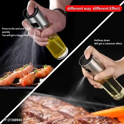 Aider Oil Sprayer for Cooking, Olive Oil Sprayer, Oil Spray Bottle, Oil Mister, Oil Sprayer Used For Salad Making/Grilling/Kitchen Baking/Frying (Multi Color) (Pack of 1)-thumb4