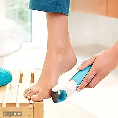 Generic Foot Roller Callus Remover Hard and Dead Skin Remover Care Feet Care Callus Remover Pedicure for Hard Cracked Skin, Foot Scrubber Roller (Blue)-thumb4