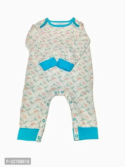 Trishikalicious Cotton Full Body Baby Suit, Romper for Boys and Girls 9-12months-thumb0