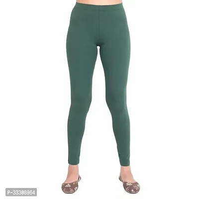 Stylish Polyester Solid Leggings for Women-thumb0