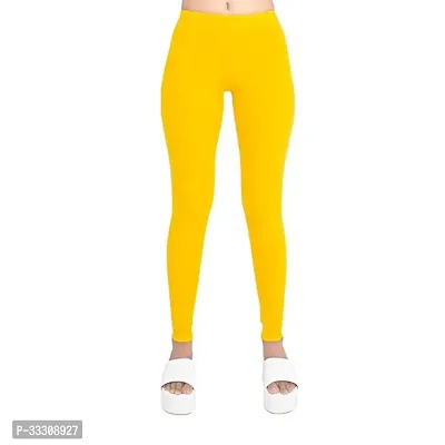 Stylish Polyester Solid Leggings for Women-thumb0