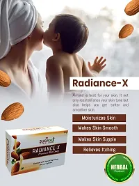 SUBAXO Radiance-x Bath Soap | Premium Bath Soap for Soft  Glowing Skin (75g Each, Pack Of 5)-thumb1