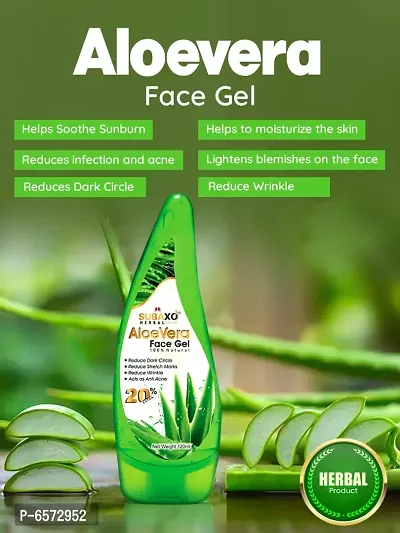 Subaxo Herbal Aloe Vera Face Gel 120 ml-thumb2