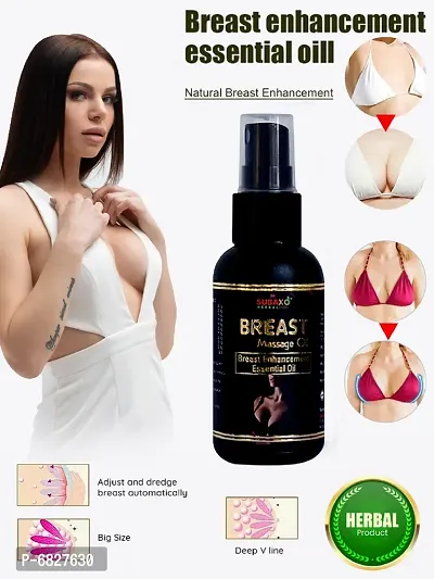 Subaxo Herbal Ayurvedic Breast Oil For Women // Enlargement // Uplift // Anti Wrinkle // 50 ML