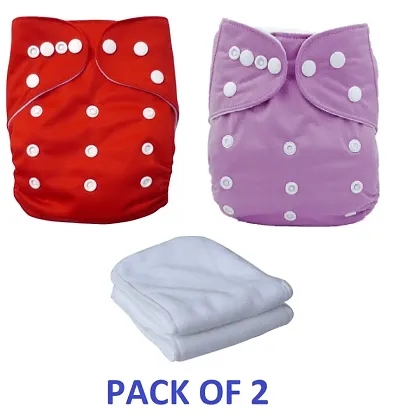 Pack Of 2 Baby Cloth Diapers