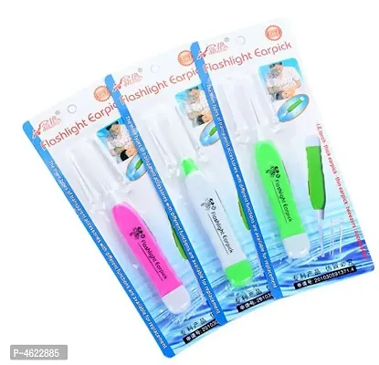 3 Pcs Baby  /  Kids Children Flashlight Ear Cleaner