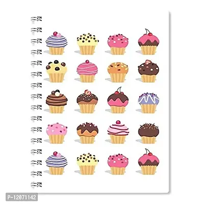 100yellow? The Cupcakes, Beautiful Latest Elegant Designs, Thick Hard Cover Notebook-thumb0