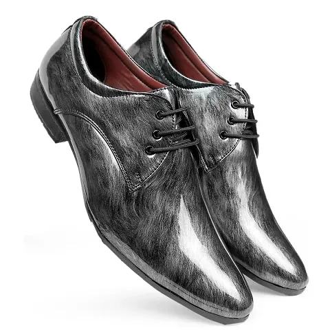 Stylish Patent Leather Formal Shoes For Men