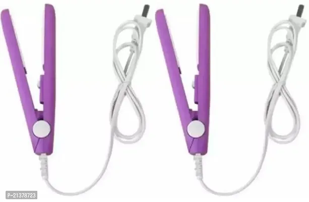 Hair Straightener And Hair Straightening Machine Beauty Set Of Professional Hair Straightener Multicolour, Pack Of 2-thumb0