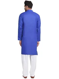 Bontestitch Magic Cotton Regular Fit Traditional kurta Salwar Set for Men-thumb1