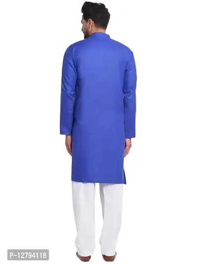 Bontestitch Magic Cotton Regular Fit Traditional kurta Salwar Set for Men-thumb2