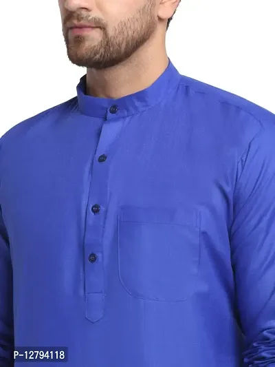 Bontestitch Magic Cotton Regular Fit Traditional kurta Salwar Set for Men-thumb4
