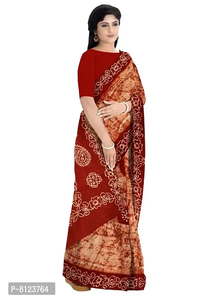 Madurai Sungudi Cotton Saree Moodu Pani Buta, r brown-thumb5