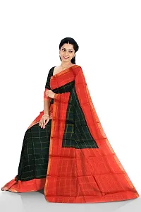 Women's Madurai Cotton Saree (JJDS-002_Green)-thumb3