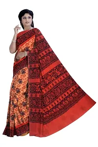 madurai sungudi cotton saree screen print special quality, l rose-thumb1