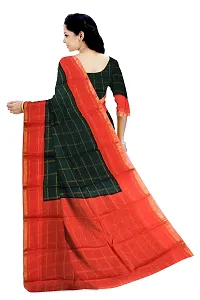 Women's Madurai Cotton Saree (JJDS-002_Green)-thumb2