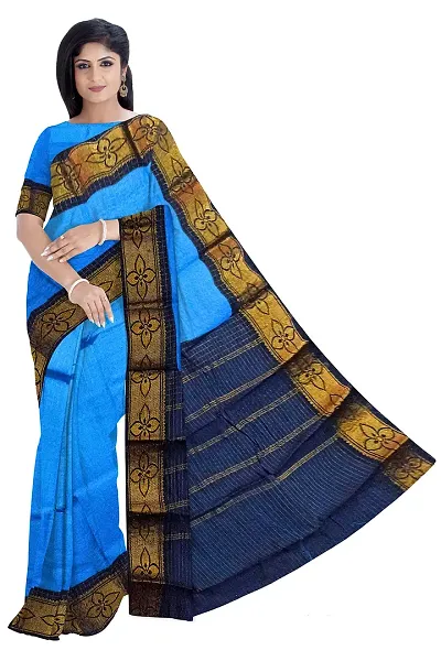 Women's Madurai Saree (JJDS-001_Blue)