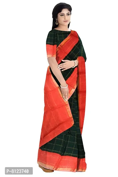 Women's Madurai Cotton Saree (JJDS-002_Green)-thumb5