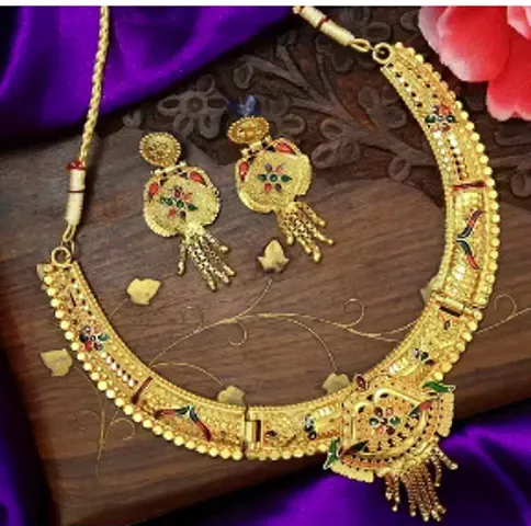 Stylish Alloy Embellished Jewellery Set For Women