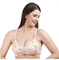 Livenice printed padded bra for women girls ladies peach pink lemon-thumb3