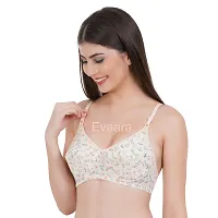 Buy Livenice printed padded bra for woman girls ladies peach pink