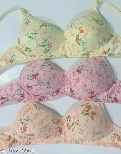 Pack Of 3 Bra For Women