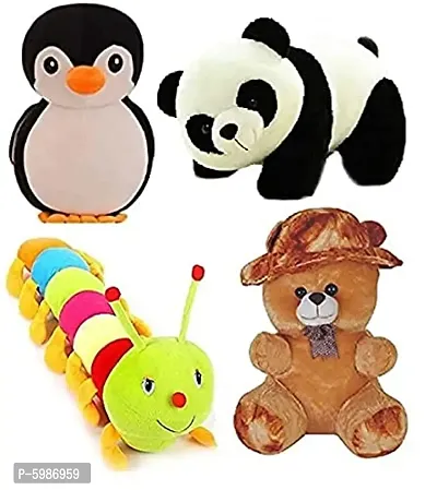 Soft Toy Combo Pack of Black Penguin-thumb0