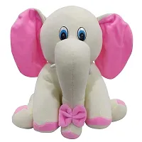 Pack of 4 Soft Toys Combo Set Appu White Elephant -(30 cm)-thumb2