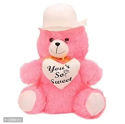 Teddy Bear Soft Toy (Small, Pink)-thumb0