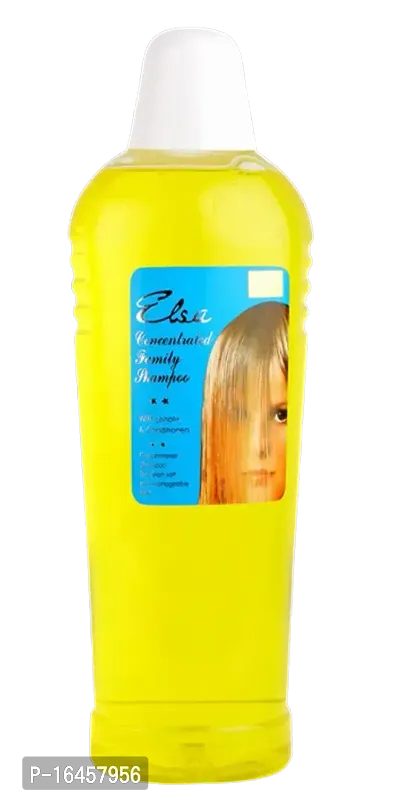 Elsa Concentrated Family Shampoo with Lanolin  Conditioners 1000 ML