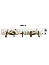 999STORE Green Leaves Modern Wall Art Wall Hanger Door Hangers for Mount Hook Hanger for Hanging Keys,Clothes,Towel Steel Hook Hanger010-thumb3