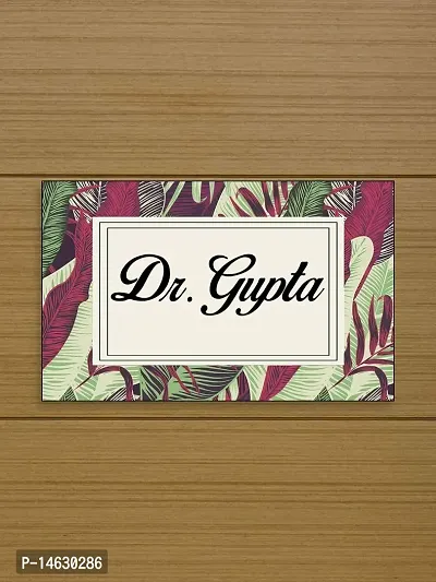 999Store Printed Multi Color Leaves for House Name Plate (MDF_12 X7.5 Inches_Multi)